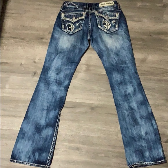 Boot Cut Rock Revival Jeans - Picture 3 of 5